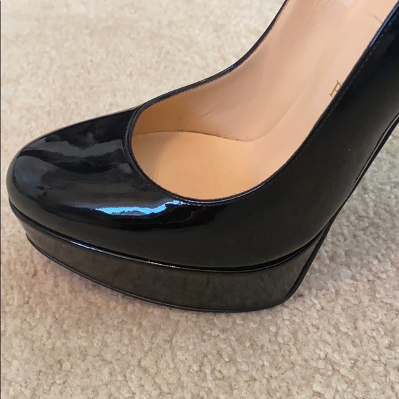 Size 37 Christian Louboutin Platform 6 inch heel - Picture 8 of 8